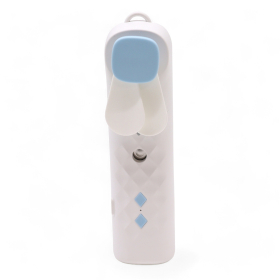 Ventilator și Spray pentru Față Nano Mist Alb - Încărcabil prin USB