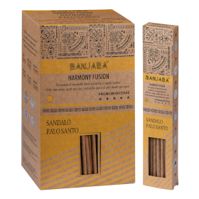 12x Bețișoare Parfumate Banjara Palo Santo - Lemn de Santal