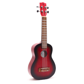 Ukulele Realizate Manual - Finisaj Natural cu Efect de Soare (4 corzi)